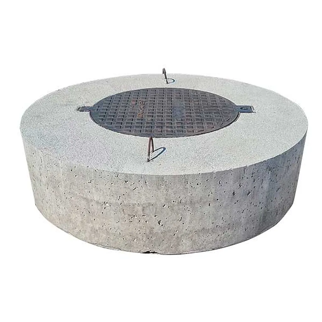 PLACA ACOPERIRE ROTUNDA CU CAPAC INGROPAT