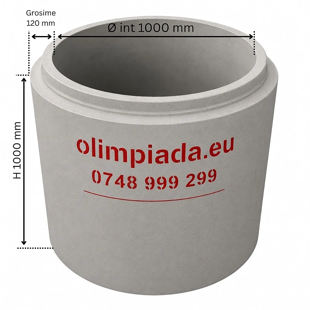 TUB  D 1000/ G 120/ H 1000 MM - TRAFIC GREU