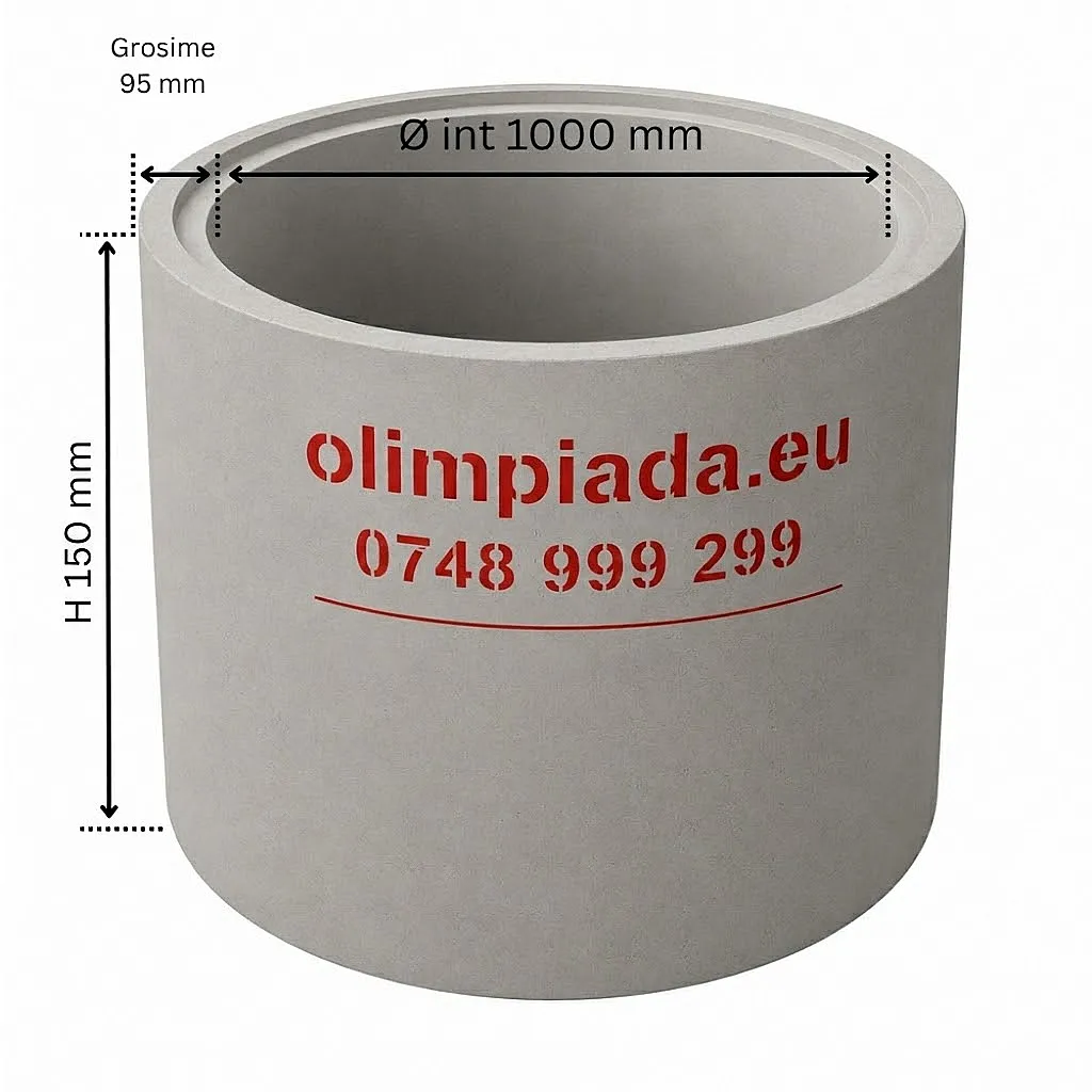 TUB  D 1000/ G 95/ H 150 MM -TRAFIC MEDIU